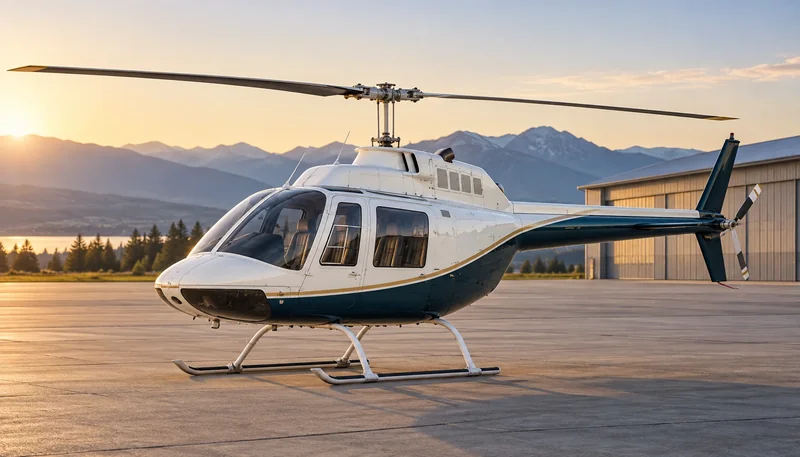 Bell 206B-3 — imagen del modelo.