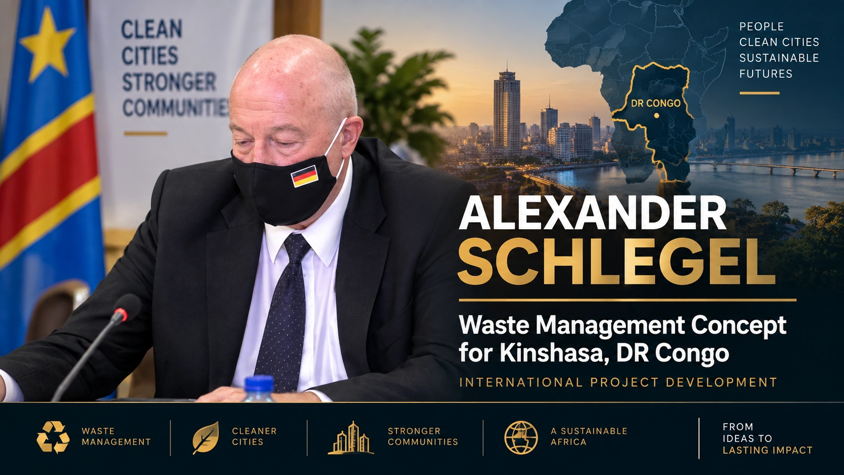 Kinshasa: Gestión de residuos para una megaciudad