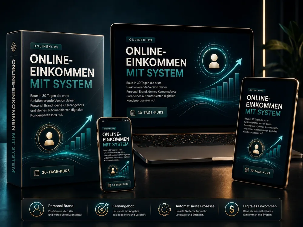 Online-Einkommen mit System — Lukas Teissl