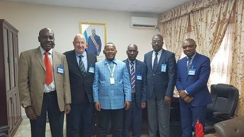 Representantes del Gobierno de la República Democrática del Congo